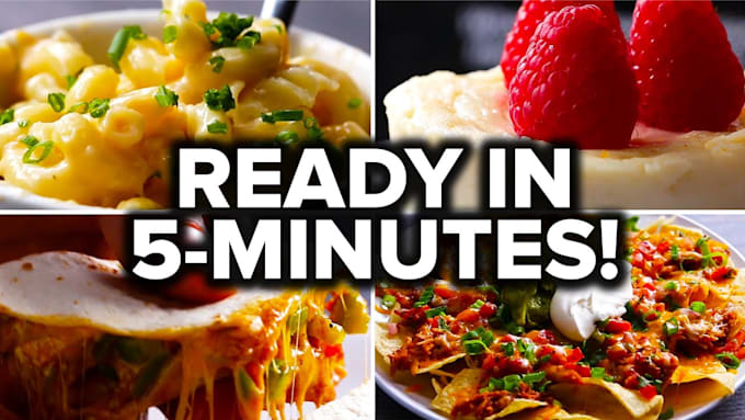 Gig Preview - Create tasty cooking video recipes in stunning 4k quality