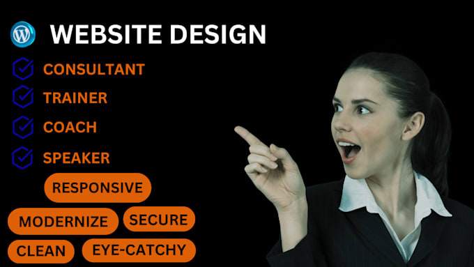 Bestseller - design consulting website for speakers, leaders, trainers