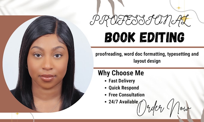 Bestseller - book editing, proofreading, word doc formatting, typesetting and layout design