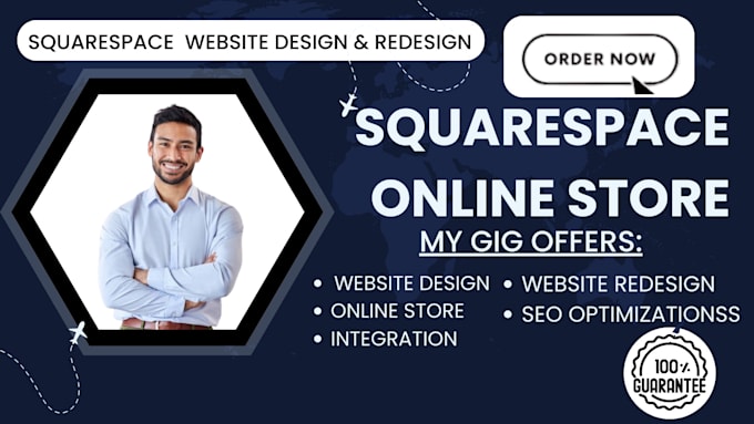 Gig Preview - Design squarespace online store squarespace membership site squarespace ecommerc