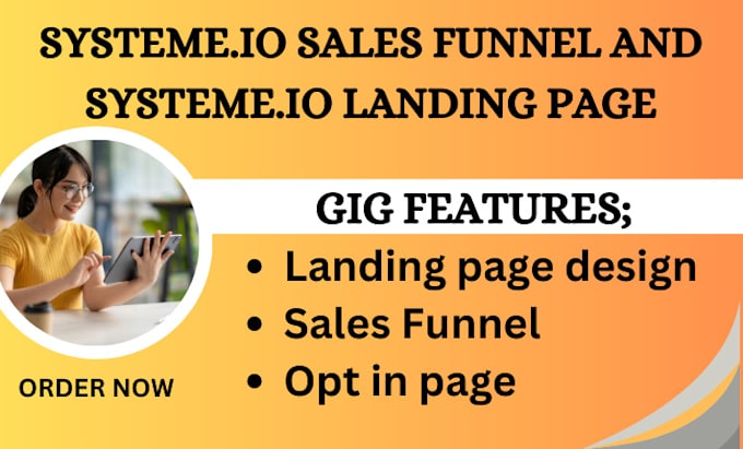 Gig Preview - Design expert  ghl clickfunnels, sales funnel go high level, landing page