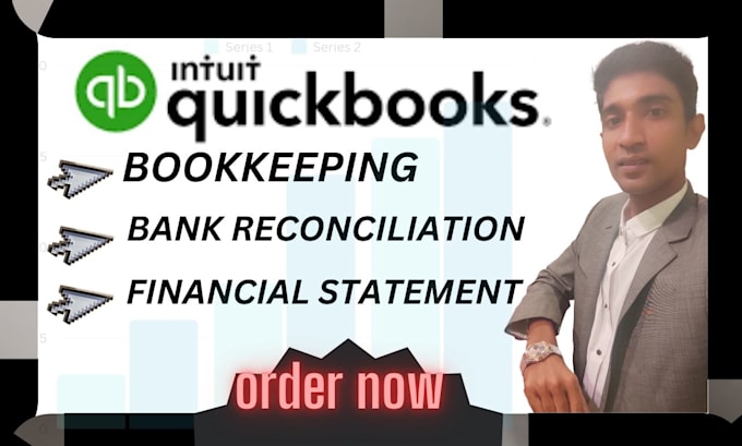 Gig Preview - Do bookkeeping and bank reconciliation in quickbooks online