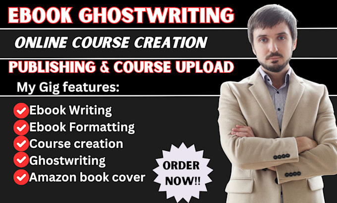 Gig Preview - Do ebook writing, ebook writer, ebook ghostwriter, christian ebook