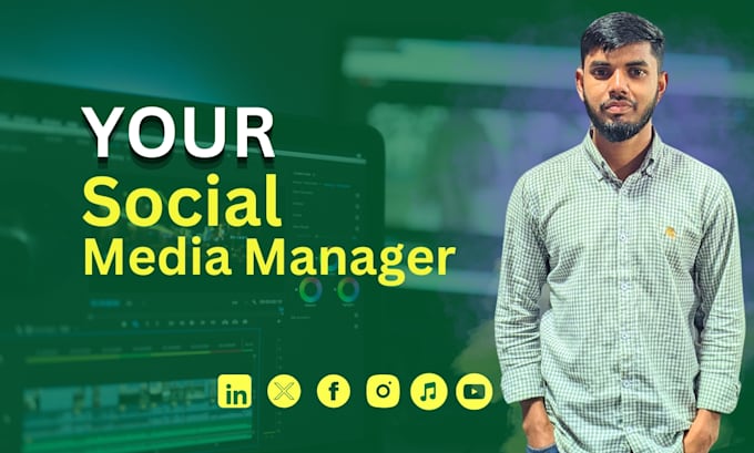 Gig Preview - Be your social media manager and content creator