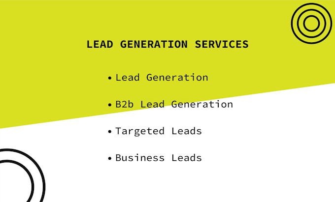 Gig Preview - Do highly targeted b2b lead generation and list building