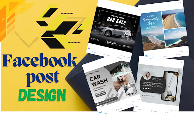 Gig Preview - Design premium facebook post image, social media post