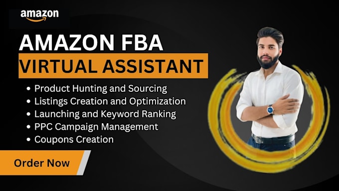 Gig Preview - Be your expert amazon fba virtual assistant