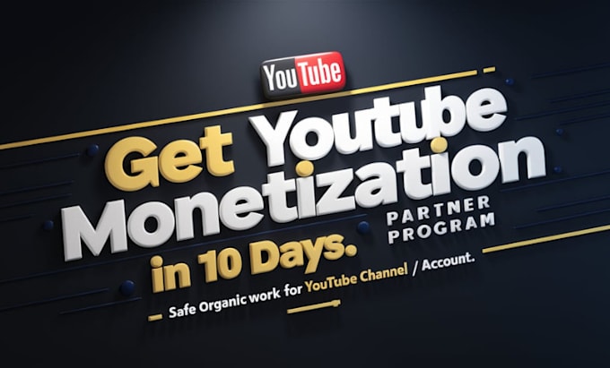 Bestseller - do channel promotion for complete youtube monetization