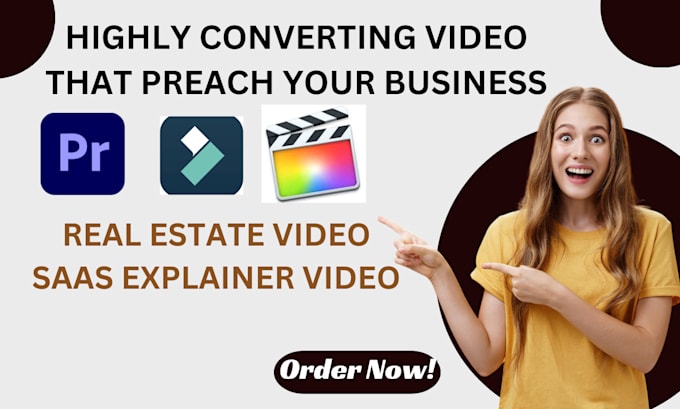 Gig Preview - Do professional video editing for real estate, saas explainer videos