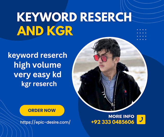 Gig Preview - Do master keyword reserch and kgr for you