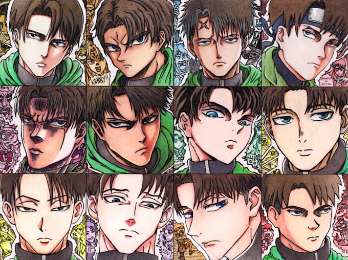 Bestseller - draw headshot anime in different style