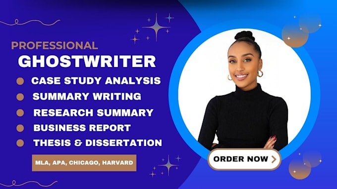 Gig Preview - Write case study do case study analysis urgent essay writing  best essay writing