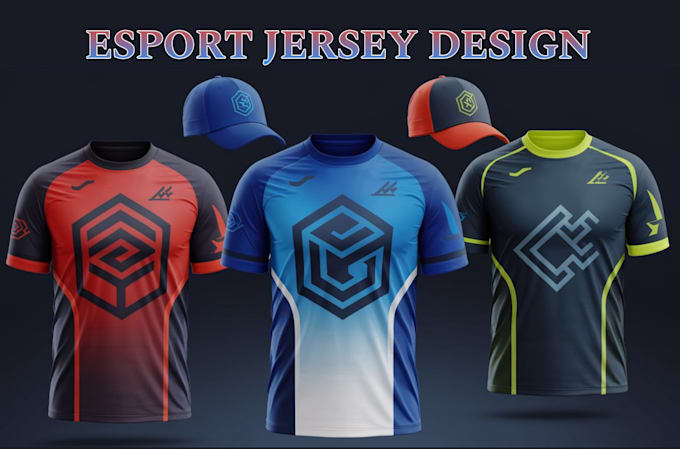 Gig Preview - Design any esport, game jersey and sport merchandise and sublimation