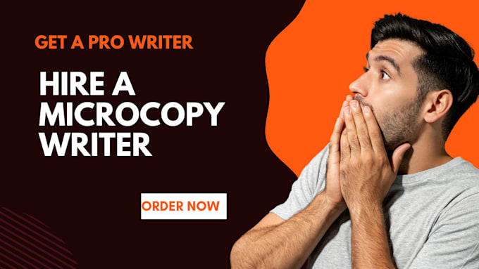 Bestseller - do microcopy writing for your website and mobile app