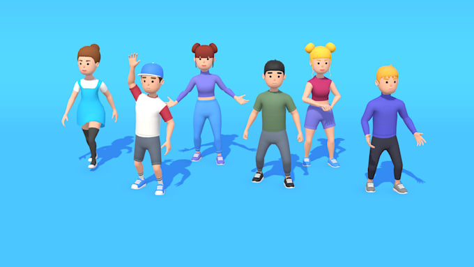 Bestseller - 3d characters casual for your game