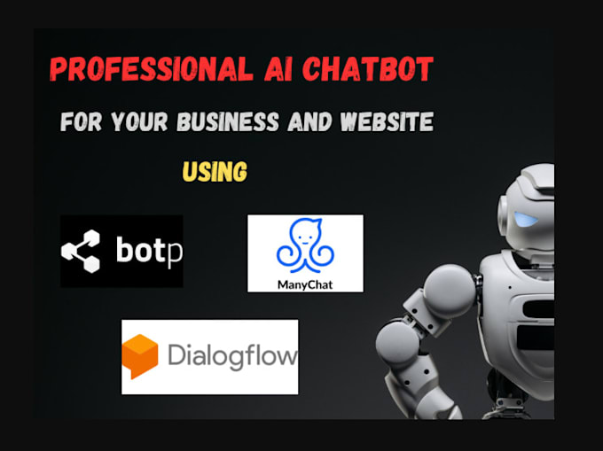 Gig Preview - Code chatbot using dialogflow, twilio, manychat chatgpt