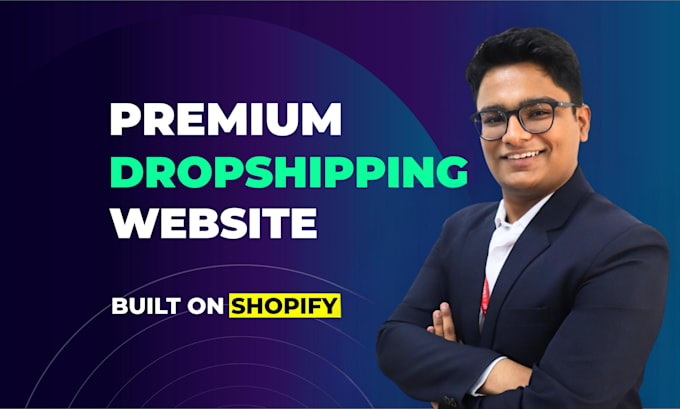 Gig Preview - Design shopify dropshipping store, shopify website