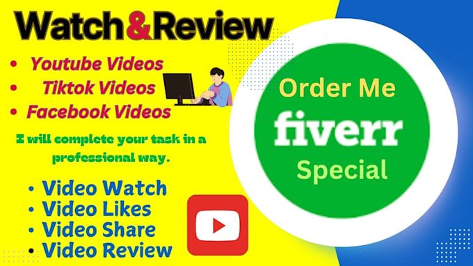 Bestseller - watch and feedback your youtube videos