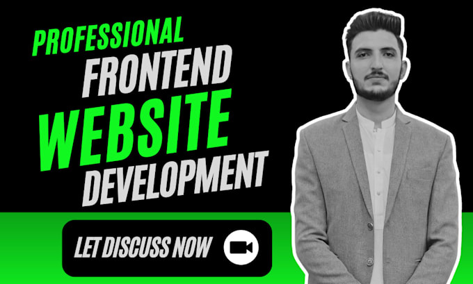 Gig Preview - Execute frontend website design and development with html css javascript reactjs