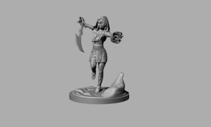 Gig Preview - Sculpt 3d character modeling warhammer miniature action figure figurine zbrush