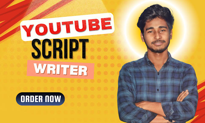 Gig Preview - Be your video scriptwriter for youtube automation videos