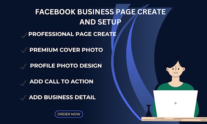 Gig Preview - Create and setup your facebook business page and fb fan page