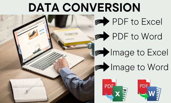 Gig Preview - Convert pdf to excel or word, image to excel or word