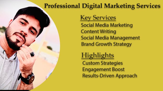 Gig Preview - Do complete digital marketing management for your business