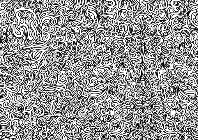 Gig Preview - Make psychedelic drawings for your wallpapers