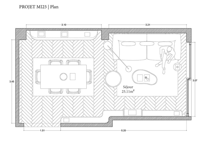 Gig Preview - 2d architectural floor plans with autocad