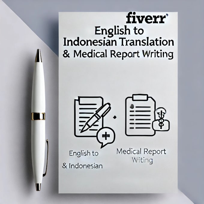 Bestseller - translate english text to indonesia and vice versa and write a medical report