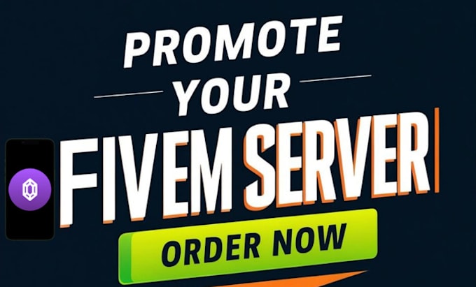 Gig Preview - Do fivem server promotion, discord server promotion, fivem server advertis