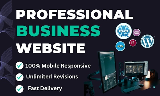 Gig Preview - Design and develop a professional business website