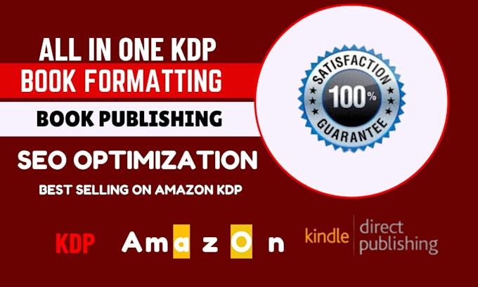 Bestseller - proofread format and upload book ebook on amazon kdp paperback publishing kindle