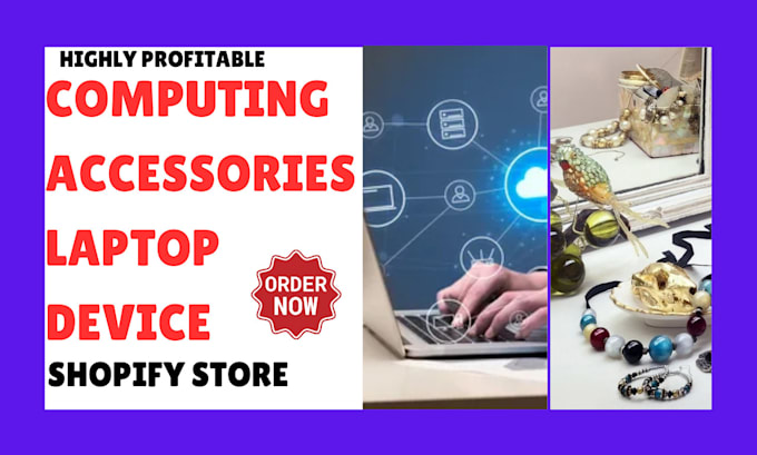 Bestseller - build computing and accessories shopify store laptop device dropshipping