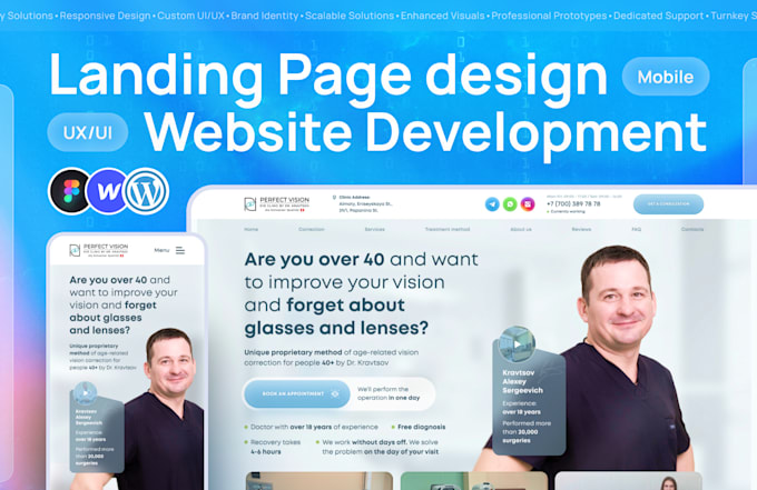 Bestseller - sales boosting, high quality landing page design for maximum engagement