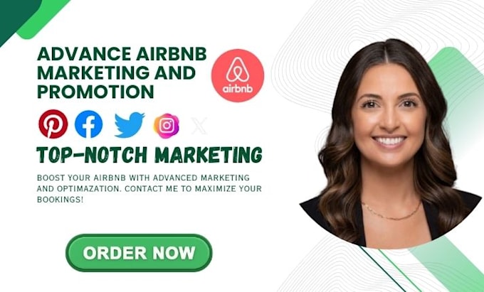 Gig Preview - Promote airbnb booking vrbo listing with advance marketing and optimization