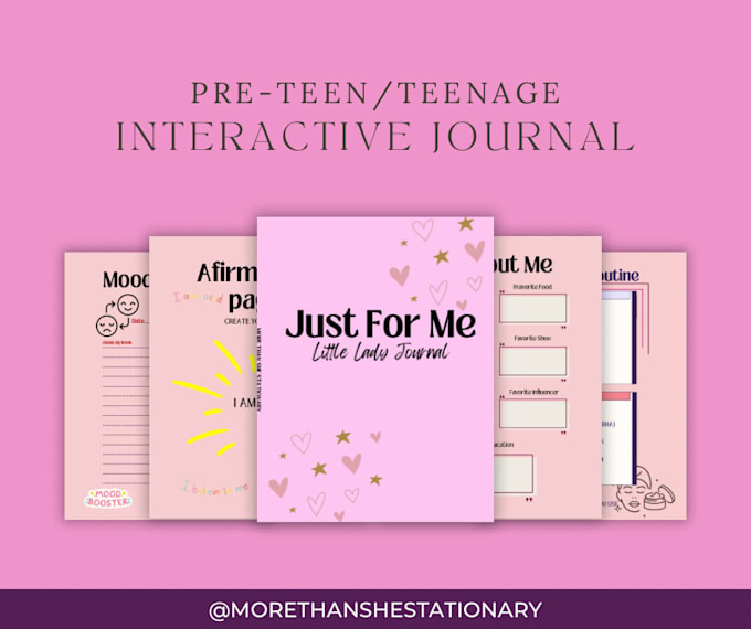 Gig Preview - Create a journal or planner mock up