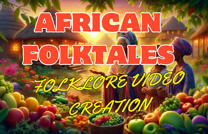 Bestseller - make catchy video for african american folktale, ai folklore video for youtube