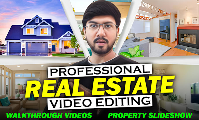 Gig Preview - Deliver a professional real estate video with editing