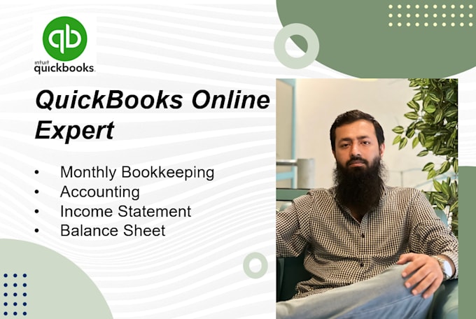 Gig Preview - Do bookkeeping and accounting using quickbooks online