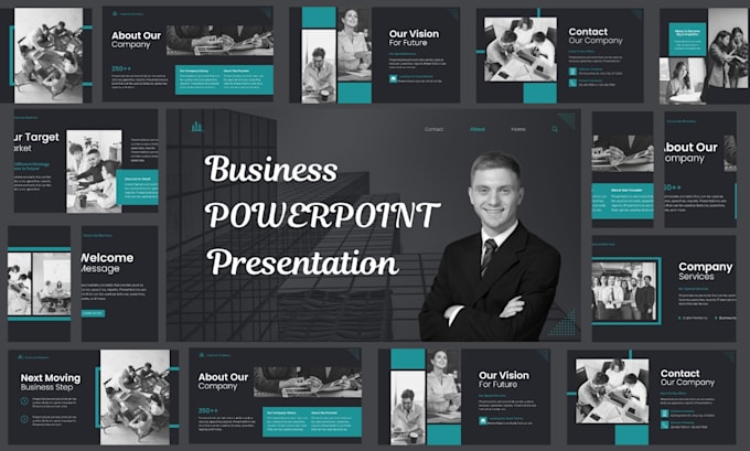 Gig Preview - Create powerpoint slides and PPT templates for business presentations