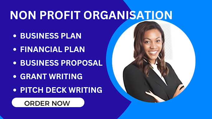 Gig Preview - Detailed and donor ready nonprofit business plan for startup 501c3 projections