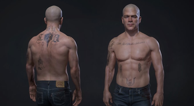 Gig Preview - Model, sculpt hyper photo realistic character metahuman human avatar 3d game mod