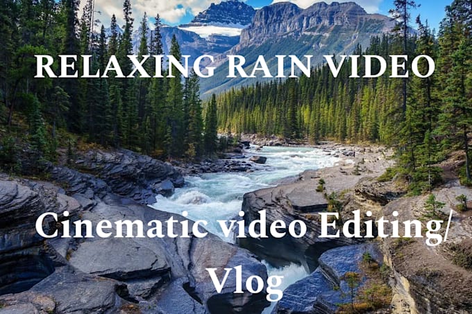 Gig Preview - Create cozy coffee shop and relaxing rain videos for youtube