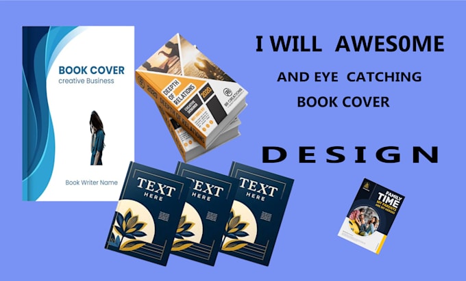 Gig Preview - Design awesome and eye catching kindle paperbacks, ebook covers,book covers