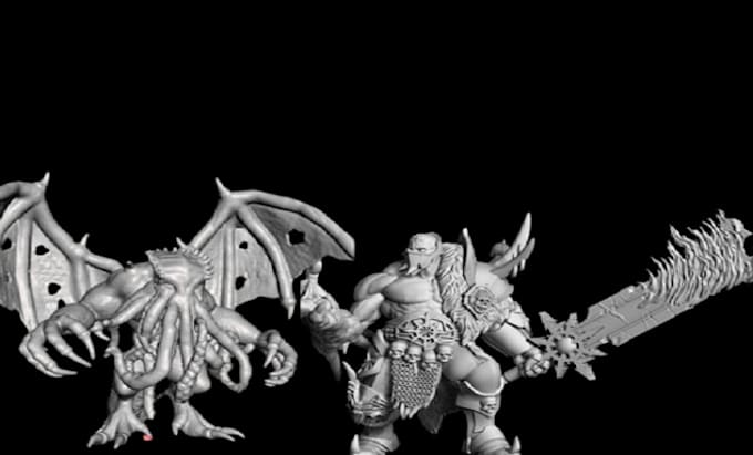 Bestseller - do 3d miniature, 3d warhammer 40k, 3d figurine, 3d character for 3d printing