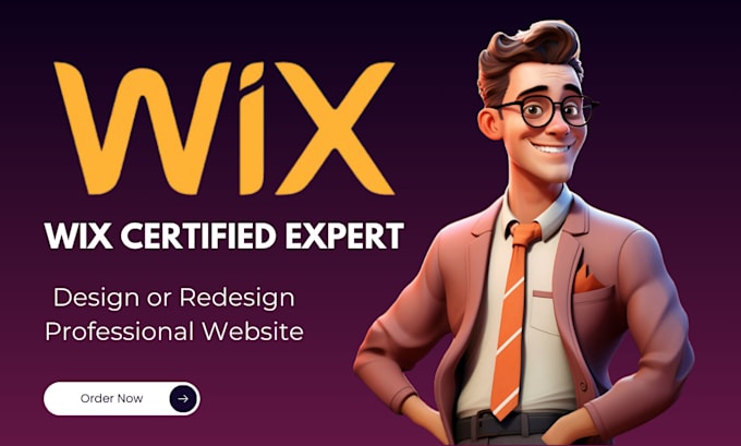 Gig Preview - Do wix website redesign wix website design redesign wix website