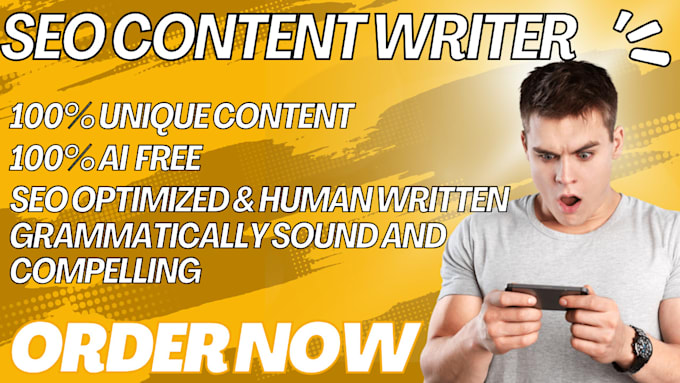 Gig Preview - Provide seo blog writing business and content writing