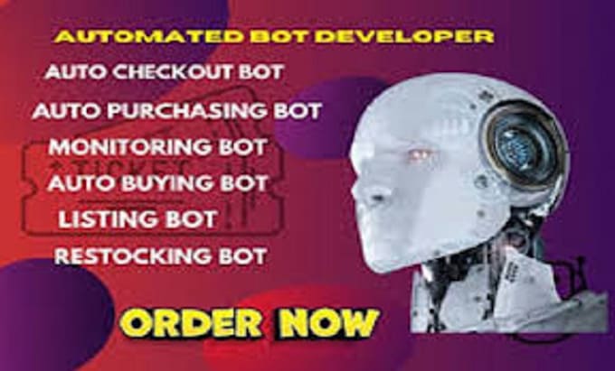 Gig Preview - Develop fast auto checkout bot ,tiktok live auto buying bot, purchase bot